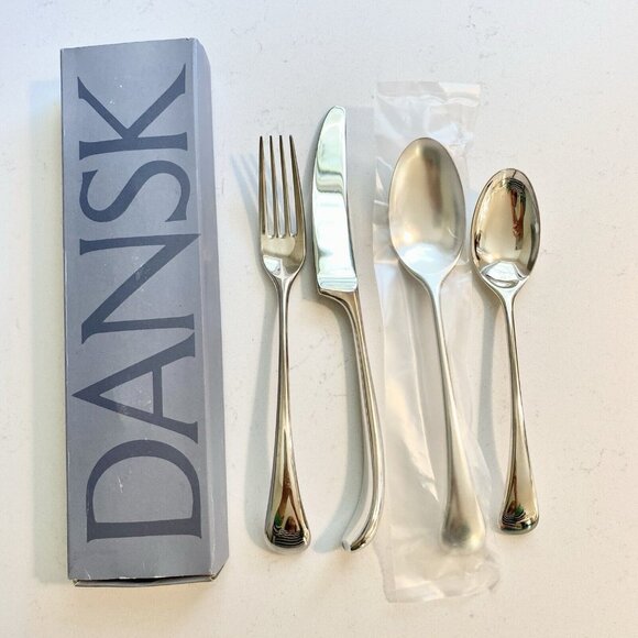 MCM DANSK Torun SP Japan Silverplate Flatware, Set Of 4, AS IS, Read Description - Picture 10 of 10